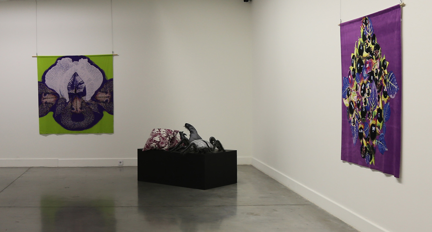 Hercules Beetle and Cyclamen