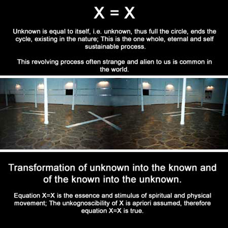 First site-specific solo exhibition